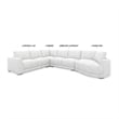 Laguna 166 Right Arm Facing Modular Feather Cushion 4 Piece Chaise Sectional