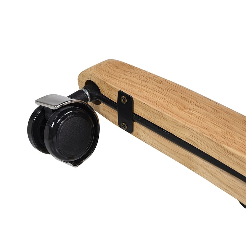 Dumont Modern High Back Executive Home Office Chair Neutral Cream Beige & Wood