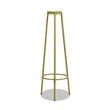 JTH Indoor/Outdoor Patio Lantern Set USB Rechargeable LED Light Heathered Green