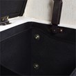 Jacqueline Shoe Storage Divider Insert Accessory Black