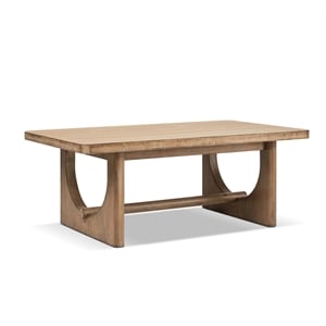Turnkey 47&quot Coffee Table Antique Natural Brown Reclaimed Pine Wood
