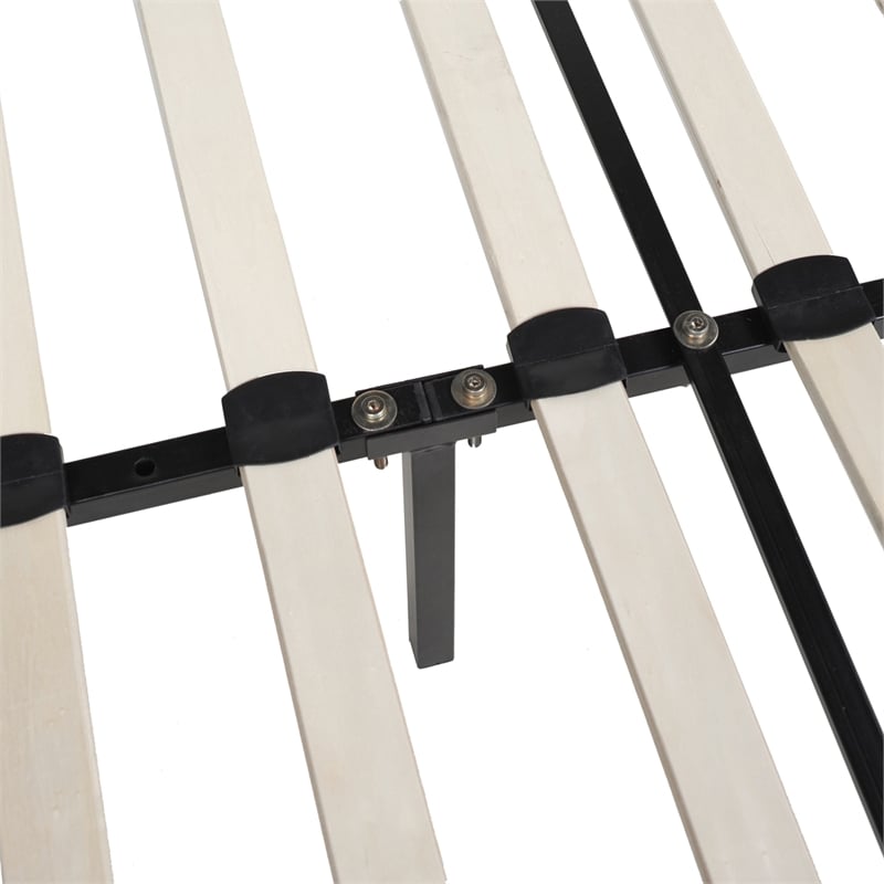 Sandy Wilson Home Aspen Upholstered Platform Bed Queen Ash Rose