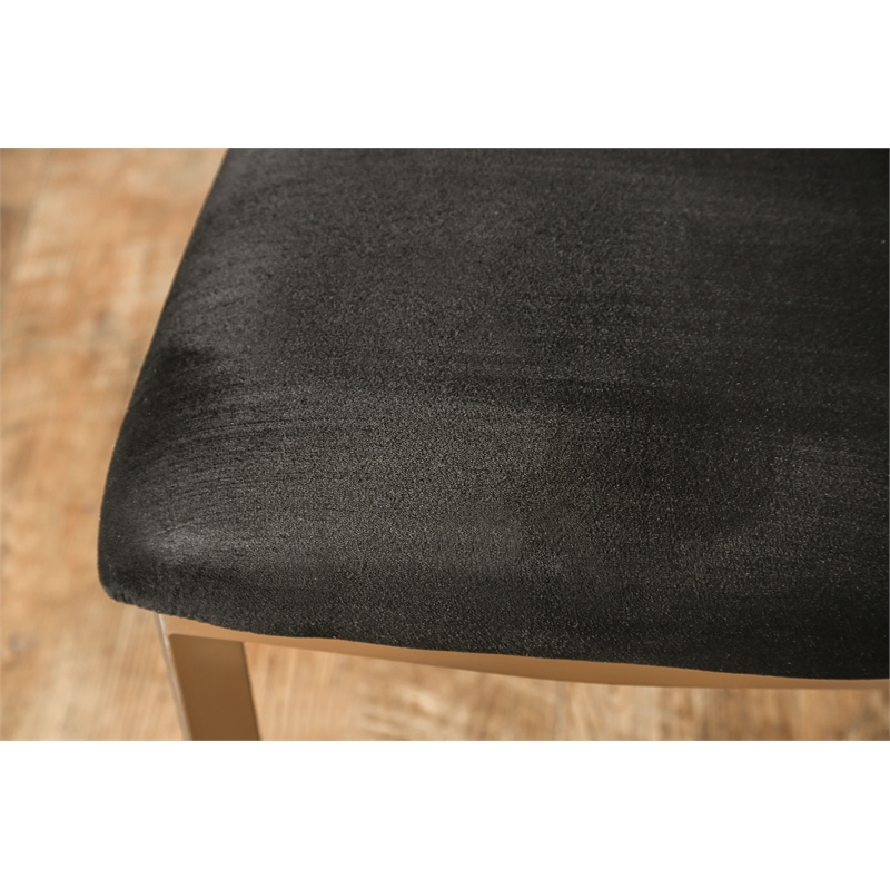 Cooper Genaveve Metal 7-Piece Dining Table Set in Silver