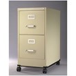 Cooper 2 Piece Filing Cabinet and File Caddy Set in Black
