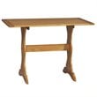 Riverbay Furniture Breakfast Wood Nook in Honey Pine Maple