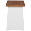 Riverbay Furniture Wood Indoor 3 Piece Kitchen Corner Nook Dining Set in White