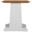 Riverbay Furniture Wood Indoor 3 Piece Kitchen Corner Nook Dining Set in White