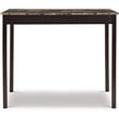 Riverbay Furniture 3 Piece Dining Set in Espresso