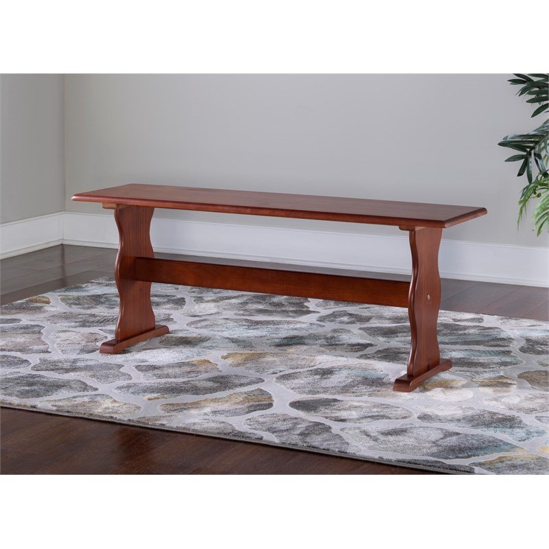 Riverbay Furniture Kitchen Bench in Walnut