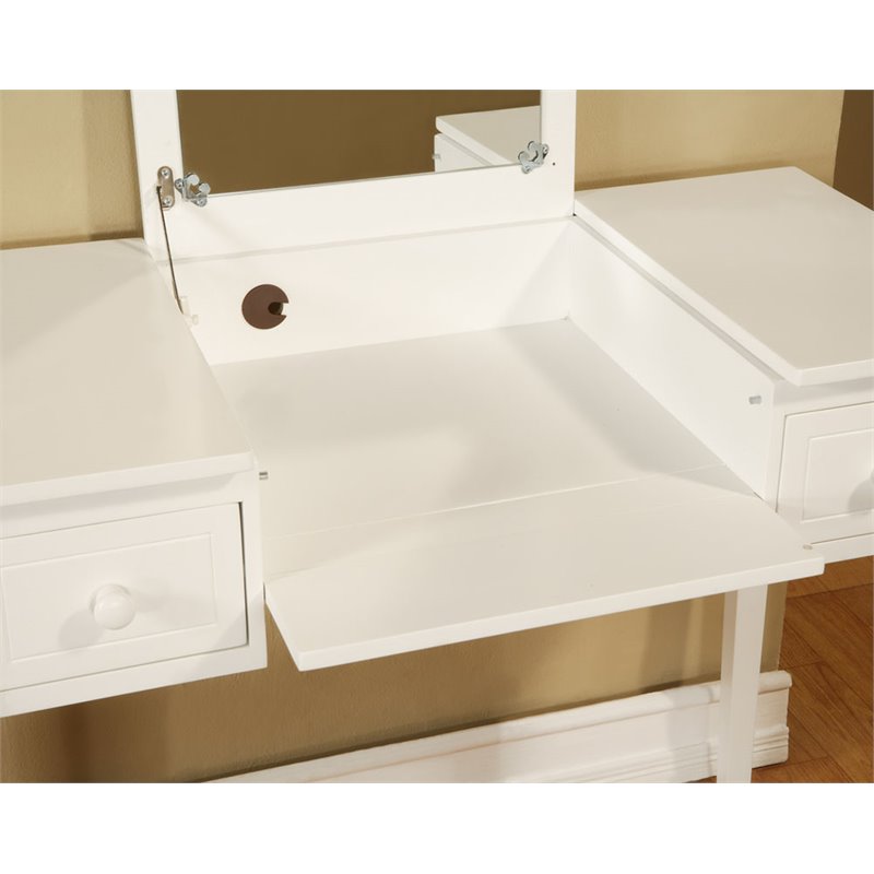 Riverbay Furniture Set with White Bench in White