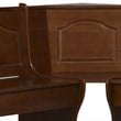 Riverbay Furniture Kitchen Dining Wood Nooker Corner Unit in Walnut