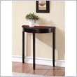 Riverbay Furniture Console Table in Black Cherry