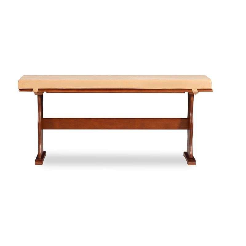 Riverbay Furniture 4-Piece Transitional Fabric Cushion Set in Beige