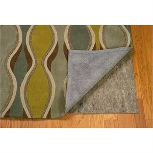 riverbay furniture rug underlay in gray