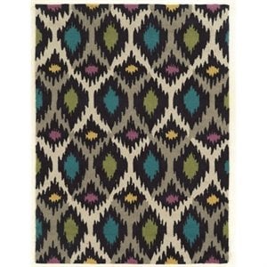 Riverbay Furniture 5' x 7' Hand Tufted Rug in Gray
