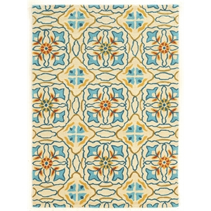 Riverbay Furniture 5' x 7' Hand Tufted Rug in Ivory
