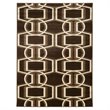 Riverbay Furniture 8' x 10' Bridle Rug in Chocolate and Beige