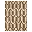 Riverbay Furniture 8' x 10' Tangent Rug in Ivory and Beige