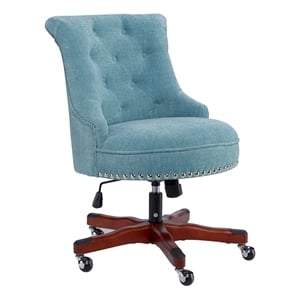 riverbay furniture armless upholstered swivel office chair
