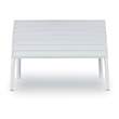 Riverbay Furniture Transitional Wood Outdoor Ottoman in White