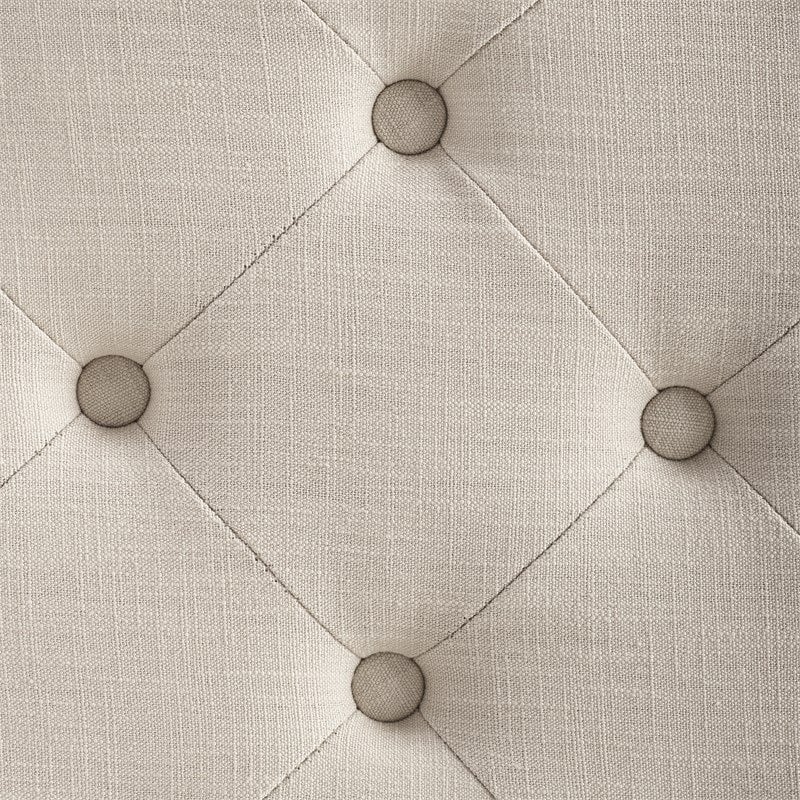 Riverbay Furniture Square Ottoman in Natural