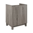 Riverbay Furniture Modern Wood Filing Cabinet with 2 Drawers in Gray