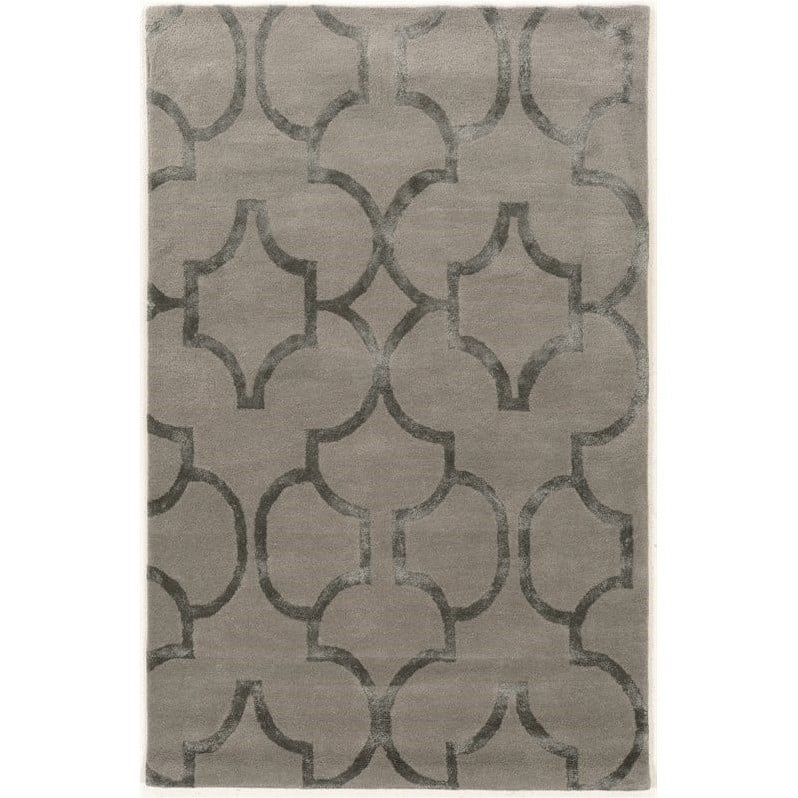 Riverbay Furniture 8' x 11' Hand Tufted Rug in Slate and Slate