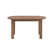 Riverbay Furniture Transitional Wood Outdoor Coffee Table in Brown