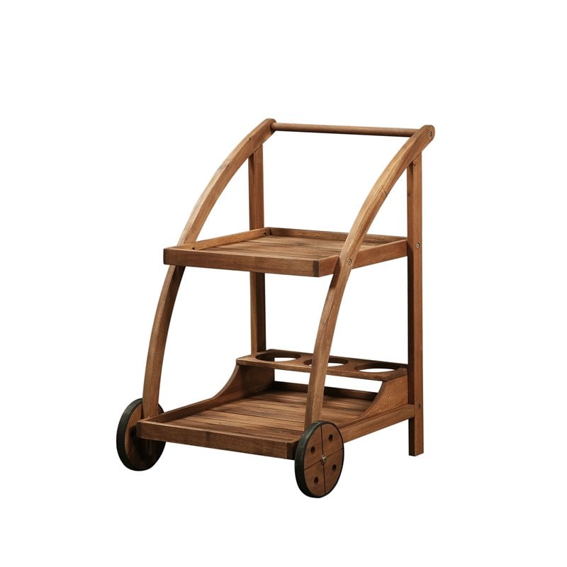 Riverbay Furniture Serving Trolley in Teak