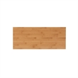 Riverbay Furniture 2-Door & 3-Shelf Bamboo Floor Cabinet in Natural Brown