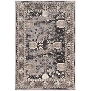Riverbay Furniture 2' x 3' Power Loomed Rug in Gray