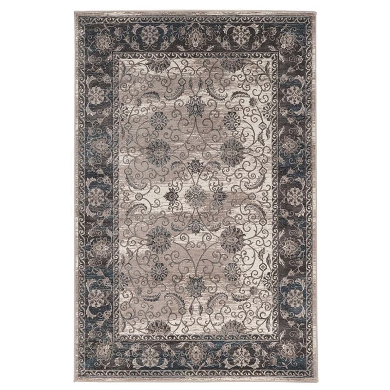 Riverbay Furniture 2' x 3' Power Loomed Rug in Ivory