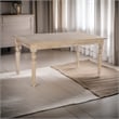 Riverbay Furniture Transitional Wood Dining Table in Light Natural Brown