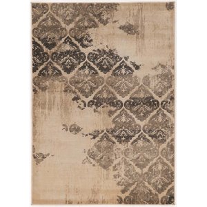 Riverbay Furniture 5' x 7'6&quot Rug in Beige and Green