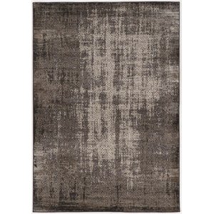 Riverbay Furniture Polypropylene Gray Rug Rectangular 96&quot x 124&quot