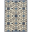 Riverbay Furniture 5' x 7' Hand Tufted Rug in Blue and Cream