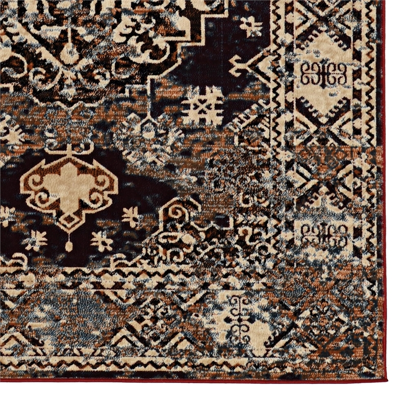 Riverbay Furniture 2' x 10' Runner Rug in Blue