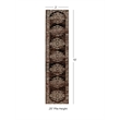 Riverbay Furniture 2' x 10' Runner Rug in Beige