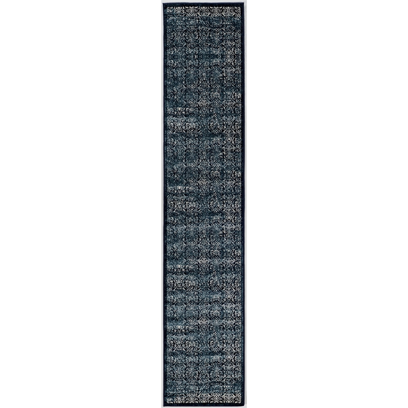 Riverbay Furniture 2' x 10' Runner Rug in Navy