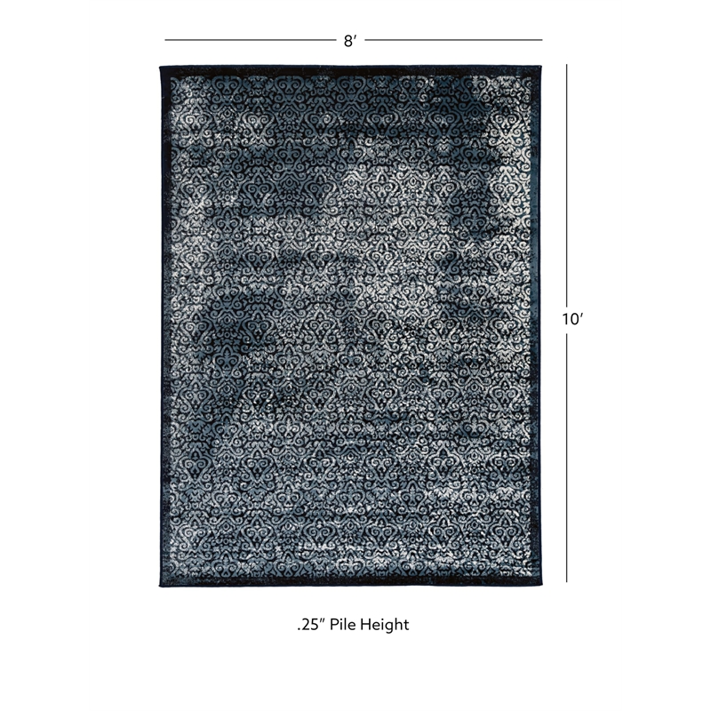 Riverbay Furniture 8' x 10' Rug in Navy
