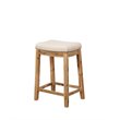 Riverbay Furniture Counter Stool in Rustic Brown