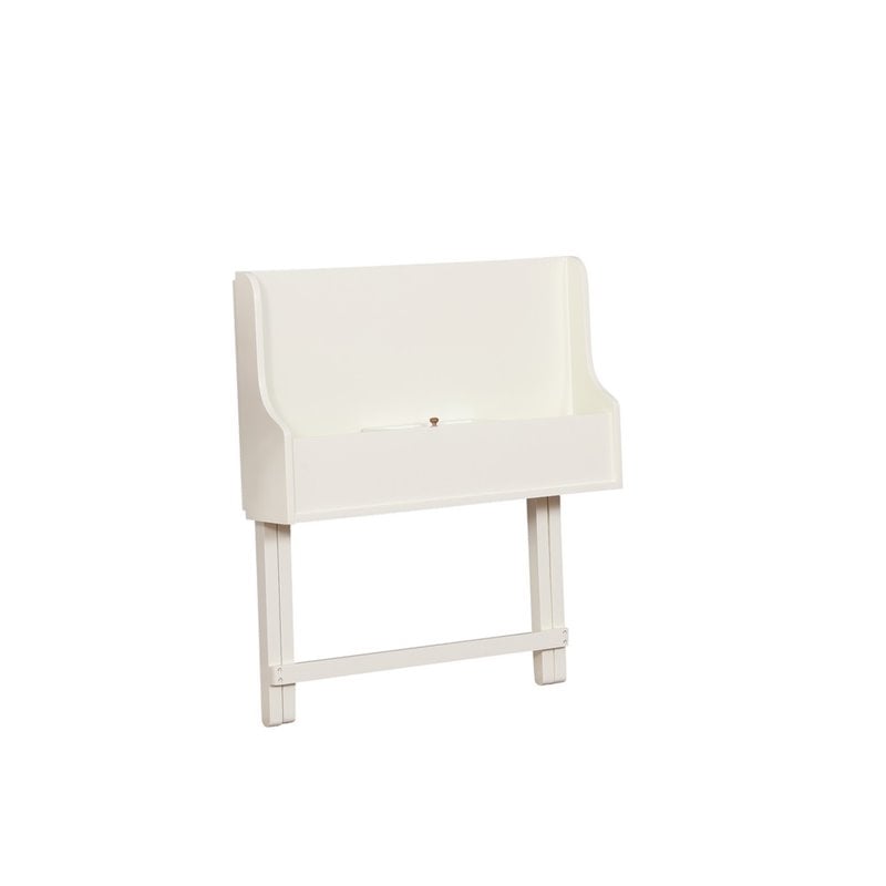 Riverbay Furniture Folding Desk in White