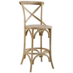 Riverbay Furniture Bar Stool in Gray Wash