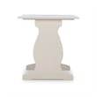 Riverbay Furniture Transitional Wood Breakfast Nook Dining Set in Gray