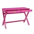 Riverbay Furniture Raspberry Pink Writing Desk Rectangular