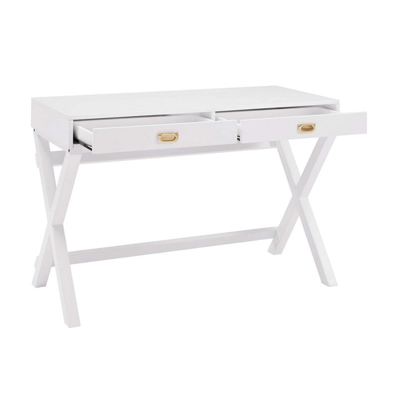 Riverbay Furniture Writing Desk in White