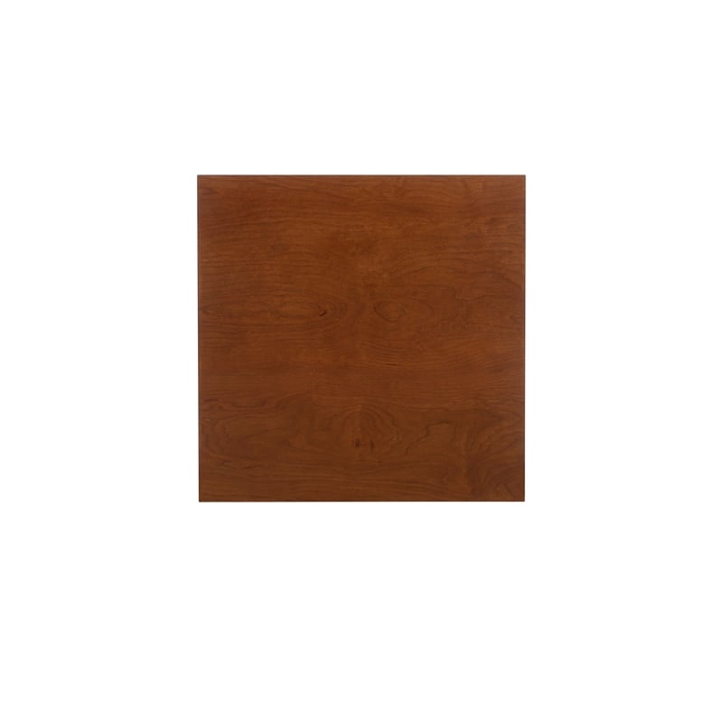 Riverbay Furniture Mid-Century Wood End Table in Warm Walnut Stained