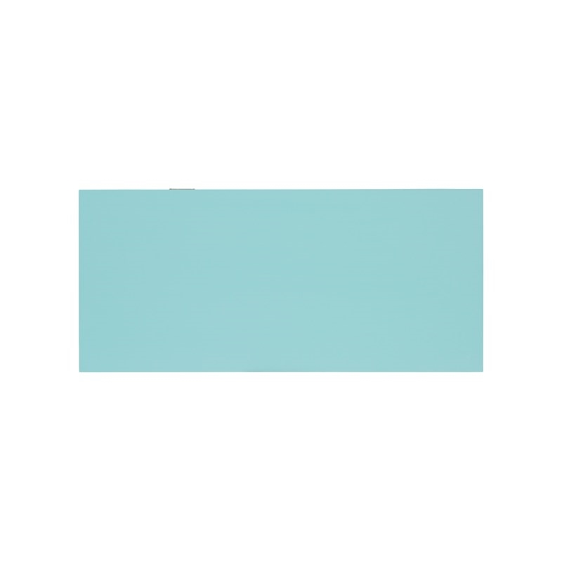 Riverbay Furniture Contemporary Wood Writing Desk in Blue