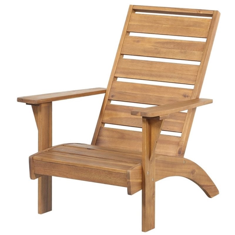 Riverbay Furniture Outdoor Chair in Brown