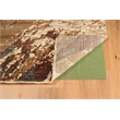 Riverbay Furniture 3' x 5' Fabric Area Rug in Marble Blue